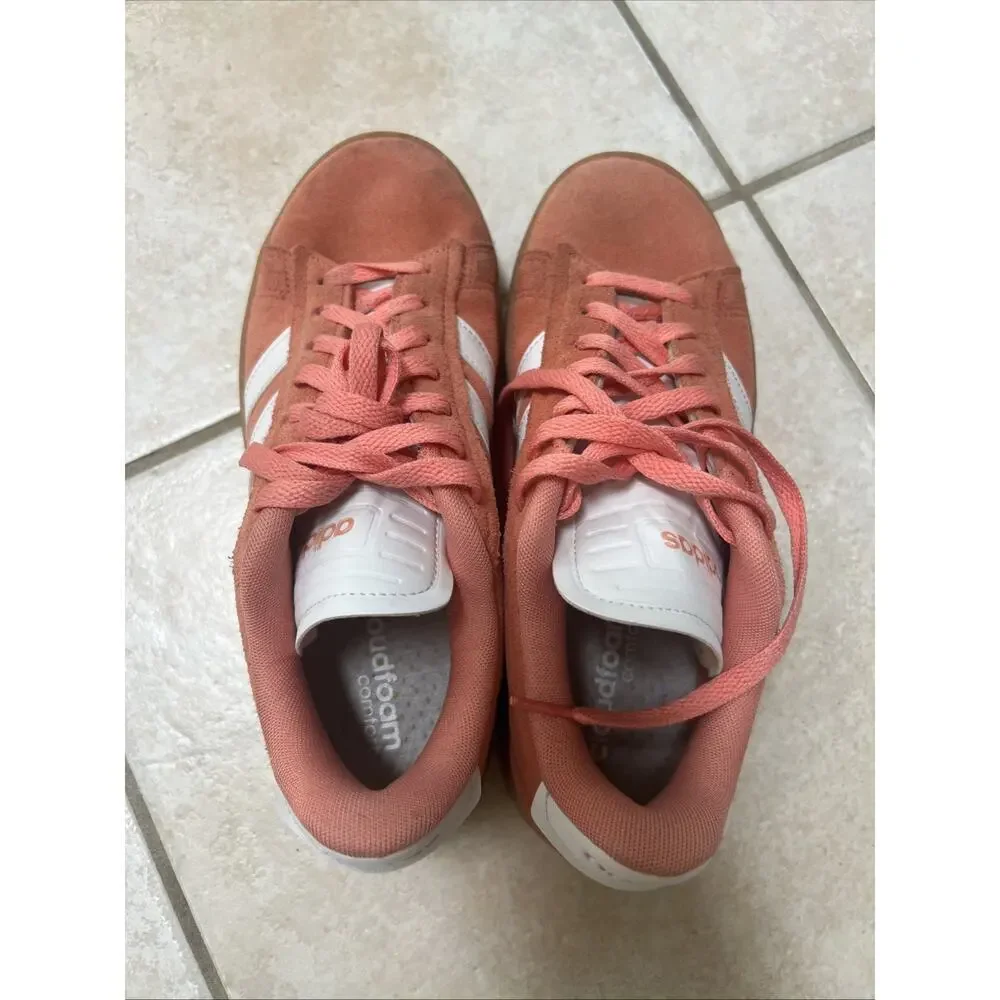 Adidas Grand Court Alpha Sneaker - Women's - Coral - 8 - Picture 4 of 9